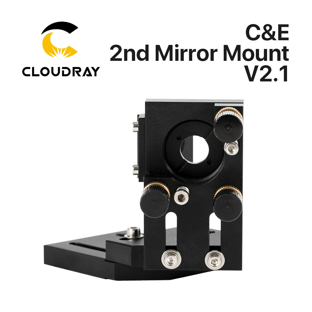 Co2 Laser Mirror - Cloudray CO2 Siyah İkinci Lazer Montajlı