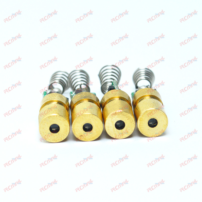 Diode Laser Module - 20 adet kırmızı Mini yaylı lazer