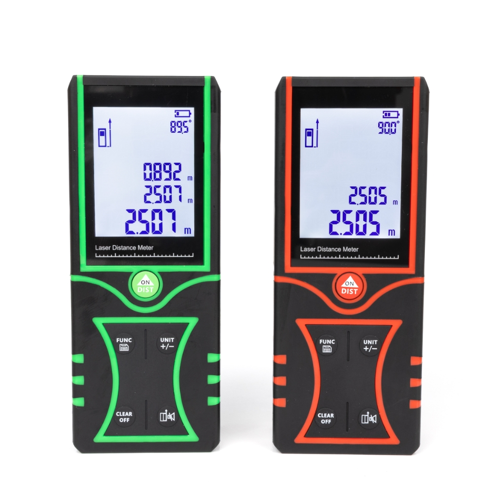Industrial Laser Rangefinder - Model GS-16 Endüstriyel Kırmızı Lazer Mezura