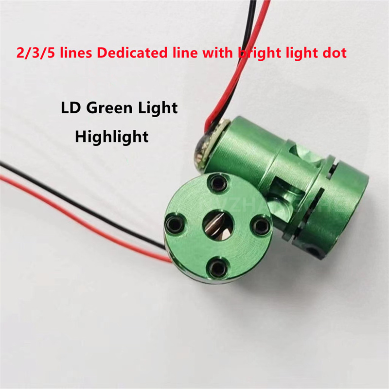 Diode Laser Module - 2//3/5 Satır Lazer Seviyesi Yeşil Çizgi