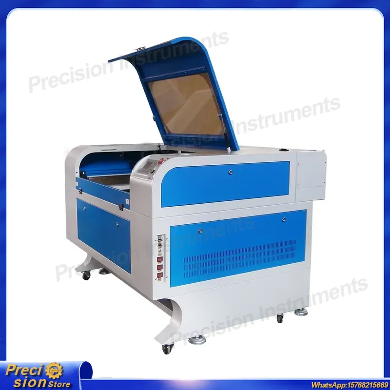 Industrial Laser Fabric Cutting Machine - 6090 CO2 Lazer Kesim Makinesi 100W