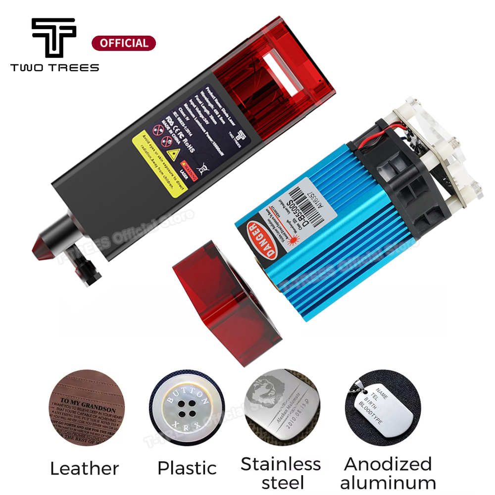 Metal Laser Cutter Head - Twotrees 80W lazer kafası gravür için