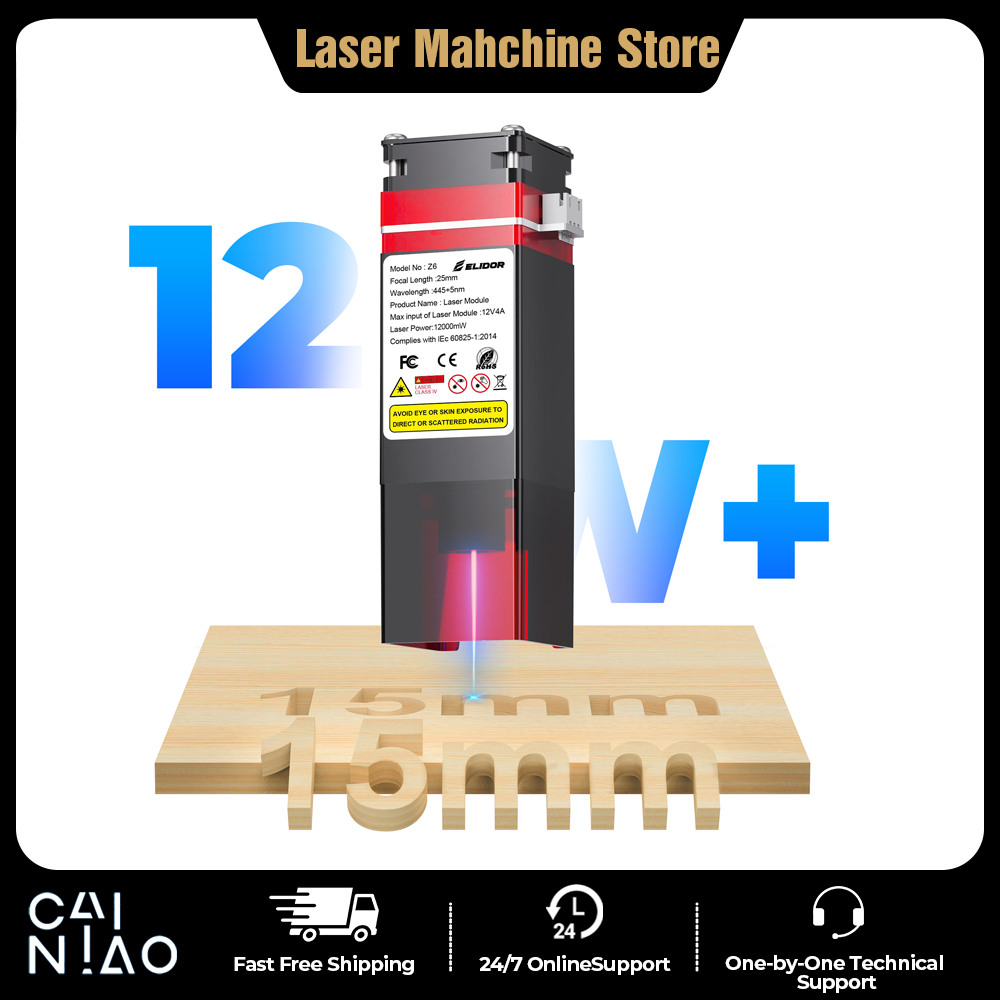 Diode Laser Module - ELIDOR Z6 6W/12W Lazer Modülü Yükseltme