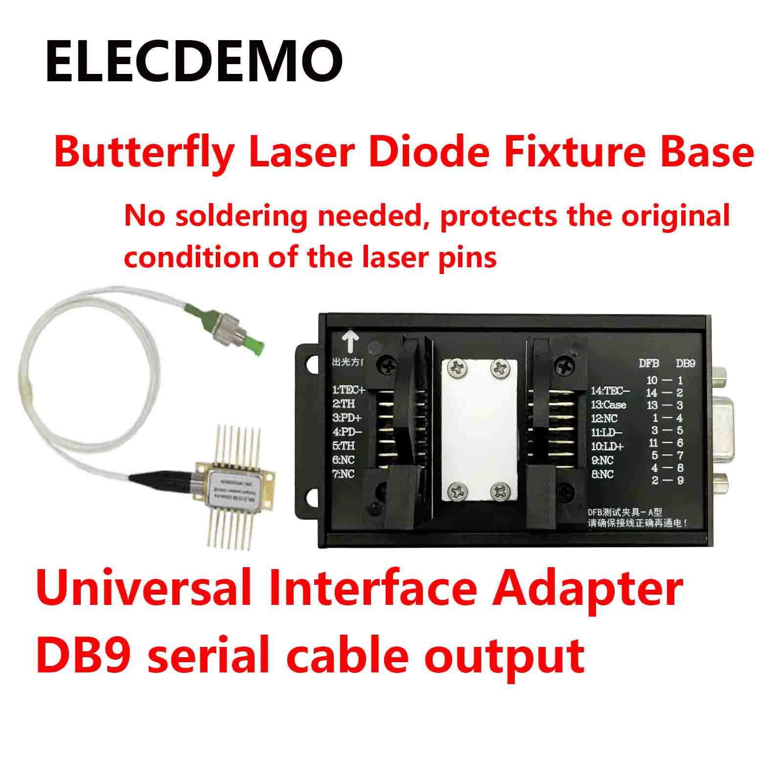 Diode Laser Module - 14Pin Montaj Tabanı, DFB Kelebek Lazer