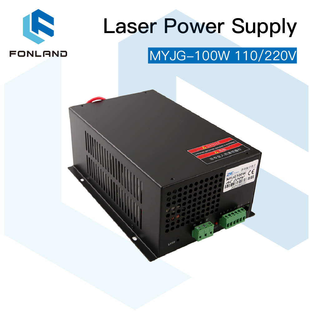 Laser Tube Replacement - Finlandiya 100W CO2 Lazer Güç Kaynağı,