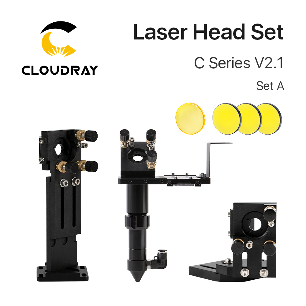 Co2 Laser Mirror - Cloudray CO2 Lazer Kafa Seti Dia.18mm