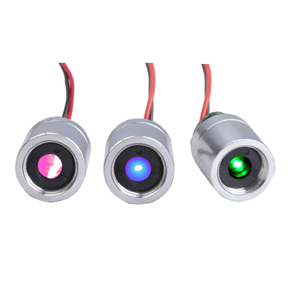 Diode Laser Module - Çap 12x15mm DC5V Yeşil 60mW Kırmızı
