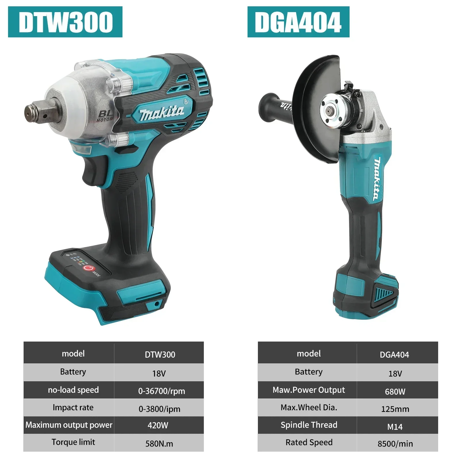 Makita DTW300 veya DGA404 Komb - Makita Drill Dtw300 incelemesi ve fiyatı