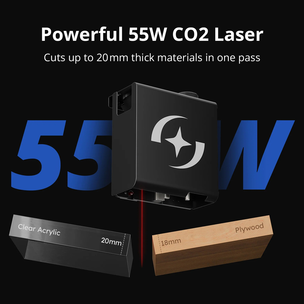 Atomstack K60 Co2 Lazer Kesim  - Co2 Laser Mirror incelemesi ve fiyatı