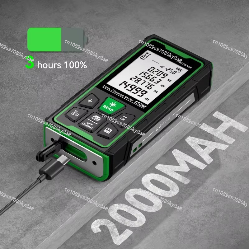 Yeşil Lazer Mesafe Ölçer 150m  - Industrial Laser Rangefinder incelemesi ve fiyatı