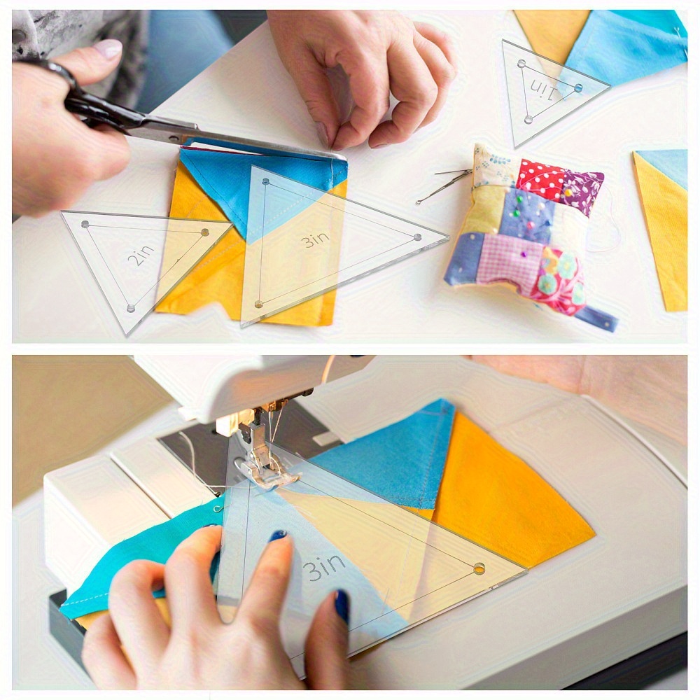 6 adet Akrilik Patchwork Üçgen - Acrylic Cutting Machine incelemesi ve fiyatı