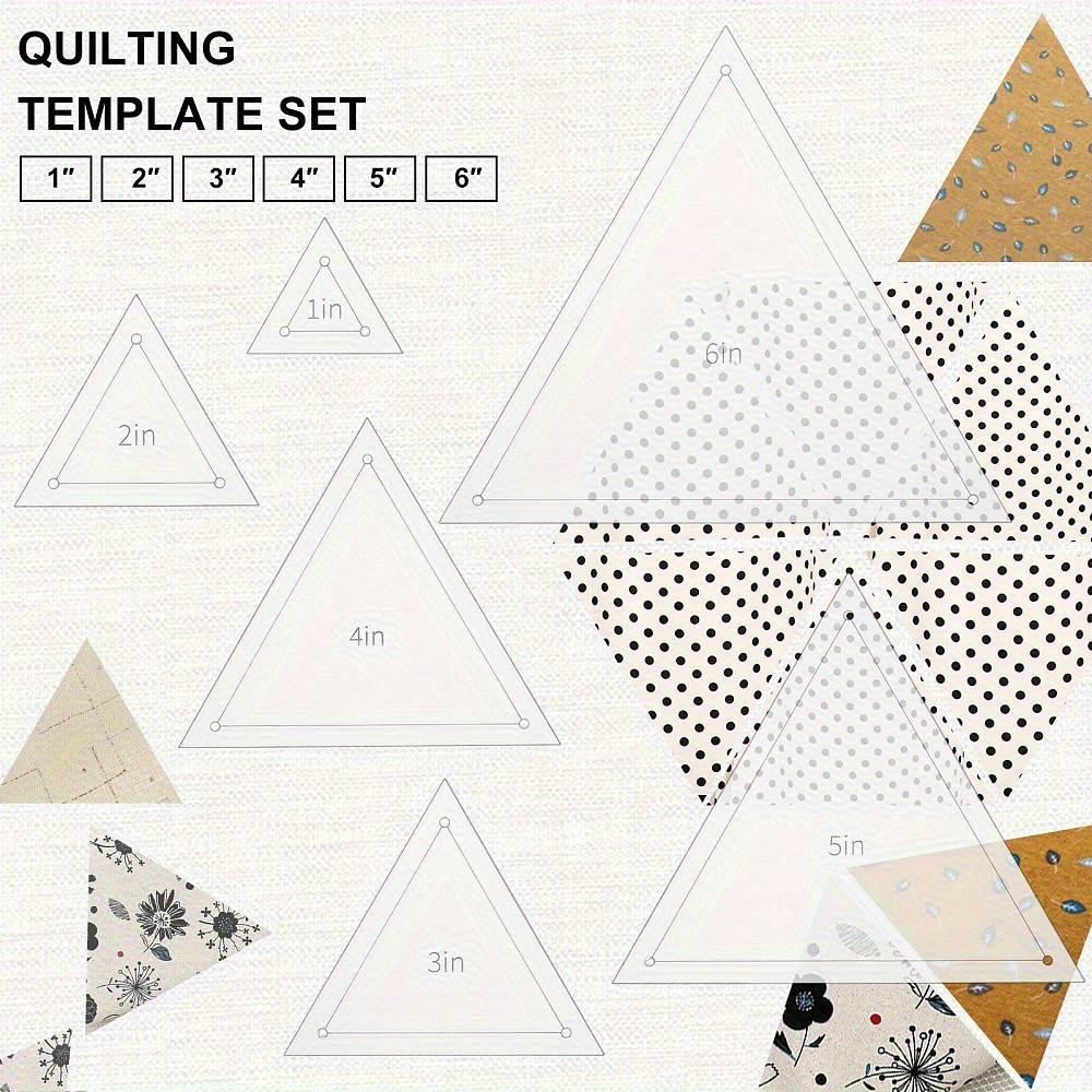 6 adet Akrilik Patchwork Üçgen - Acrylic Cutting Machine incelemesi ve fiyatı