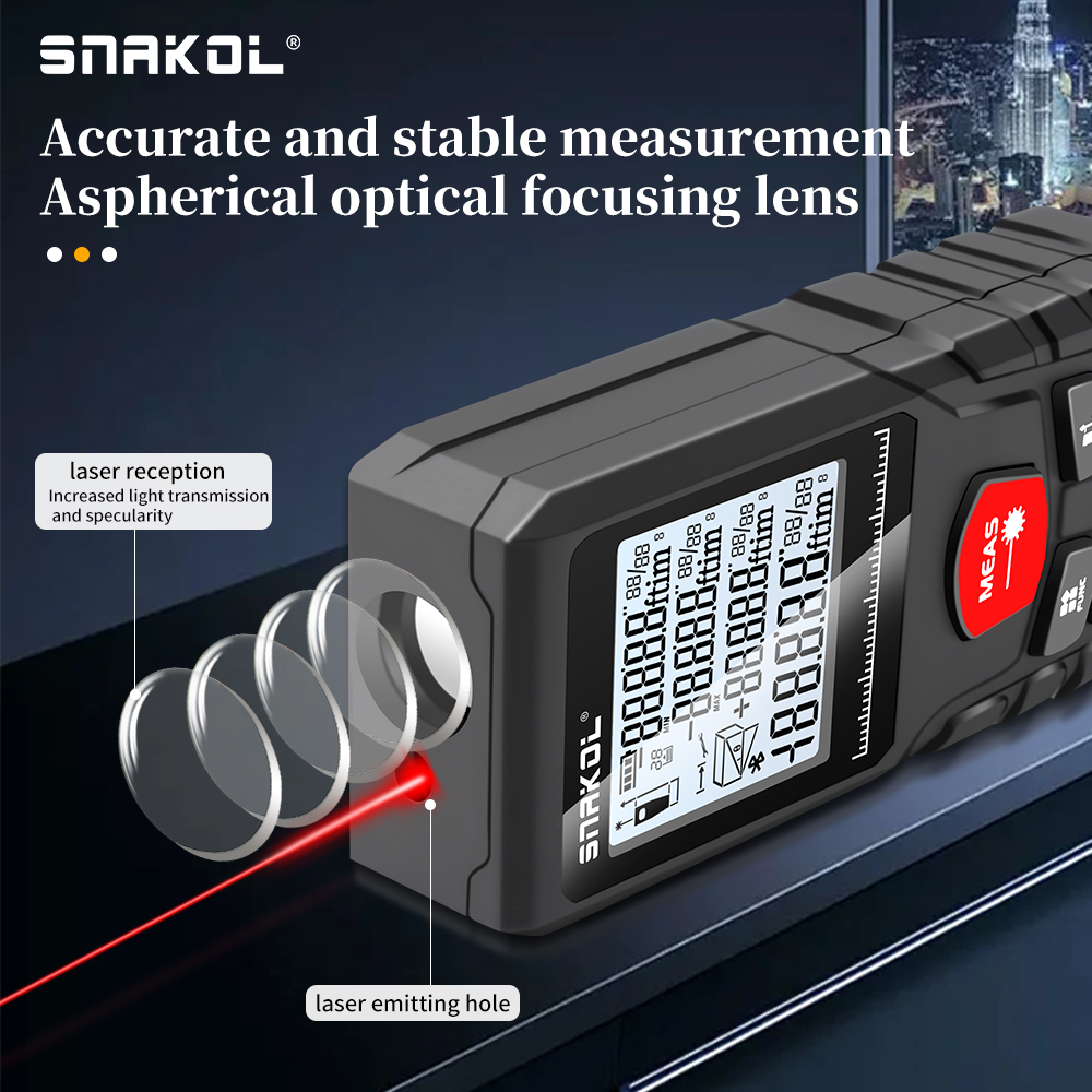 Snakol Lazer Mesafe 50M/100M/1 - Industrial Laser Rangefinder incelemesi ve fiyatı
