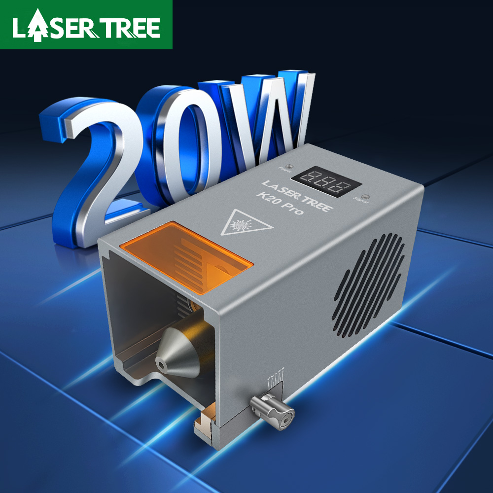 Lazer ağacı 20W optik güç laze - Industrial Laser Engraver incelemesi ve fiyatı