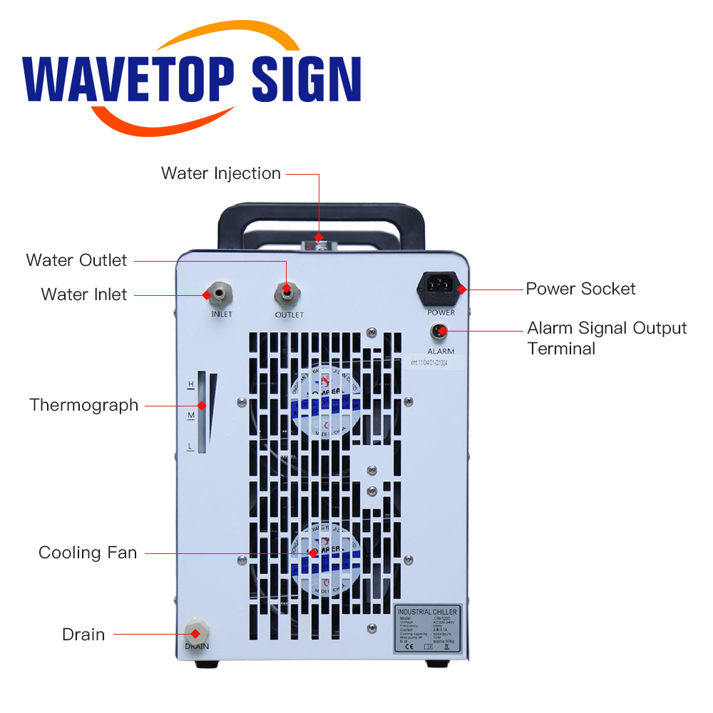 WaveTopSign CW-5200 Endüstriye - Industrial Laser Engraver incelemesi ve fiyatı