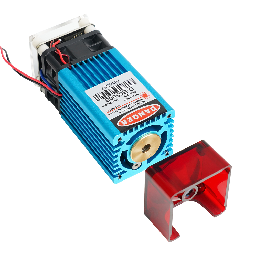 Twotrees 80W lazer kafası grav - Metal Laser Cutter Head incelemesi ve fiyatı