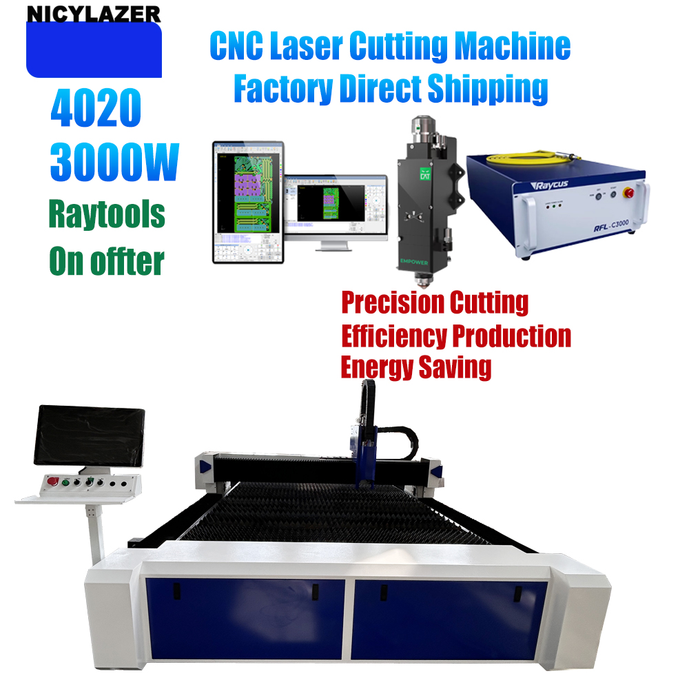 NICYLAZER CNC 3000W 4020 Fiber - Industrial Laser For Sale incelemesi ve fiyatı
