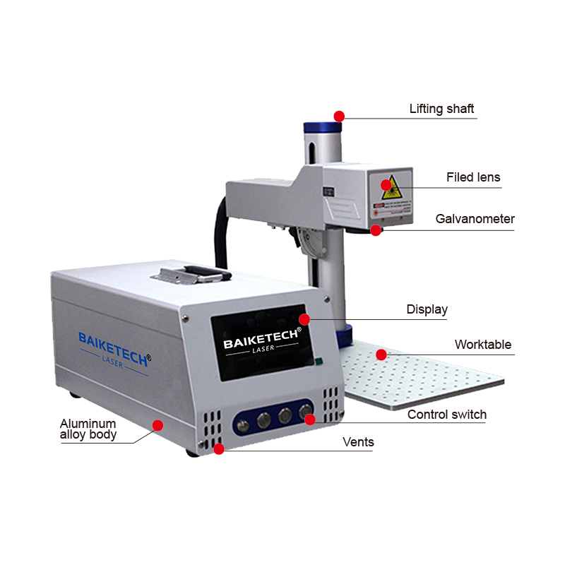 Yüksek Hızlı 20W/30W Fiber Laz - Industrial Laser Engraver incelemesi ve fiyatı