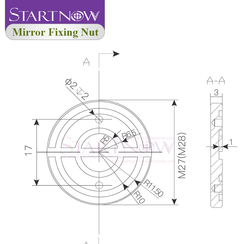Startnow CO2 Lazer Kafa Aynası - Co2 Laser Mirror incelemesi ve fiyatı