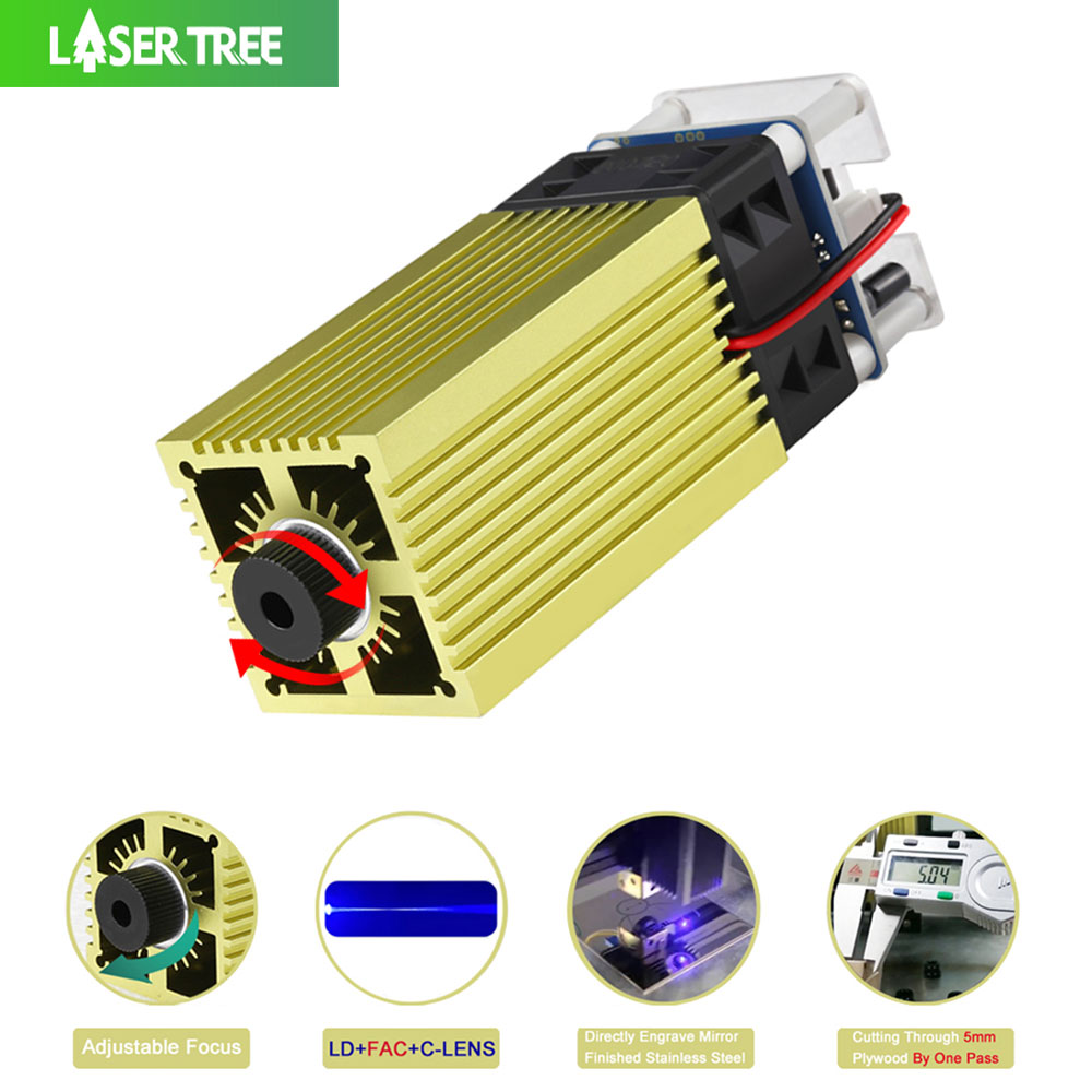 LAZER AĞACI 4W 5W Lazer Modülü - Metal Laser Cutter Head incelemesi ve fiyatı