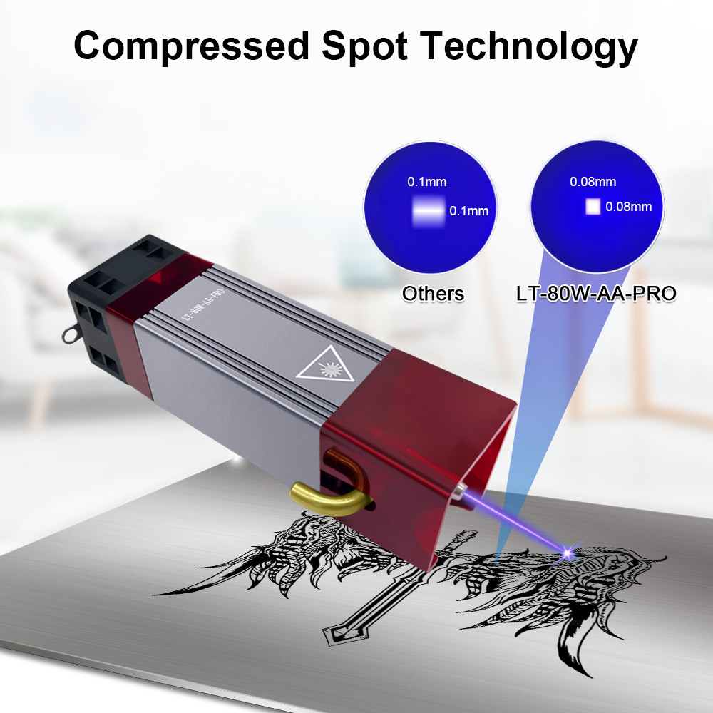 LASER TREE Pro 80W CNC Lazer K - Industrial Laser Engraver incelemesi ve fiyatı