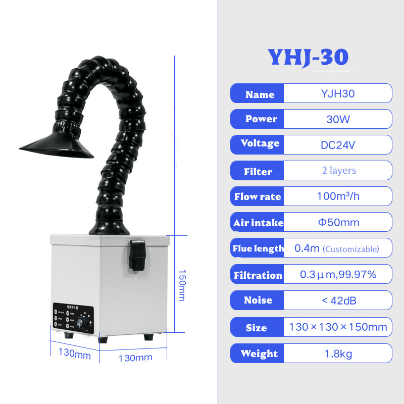 30W Lehimleme Duman Emici Endü - Industrial Laser Printing incelemesi ve fiyatı