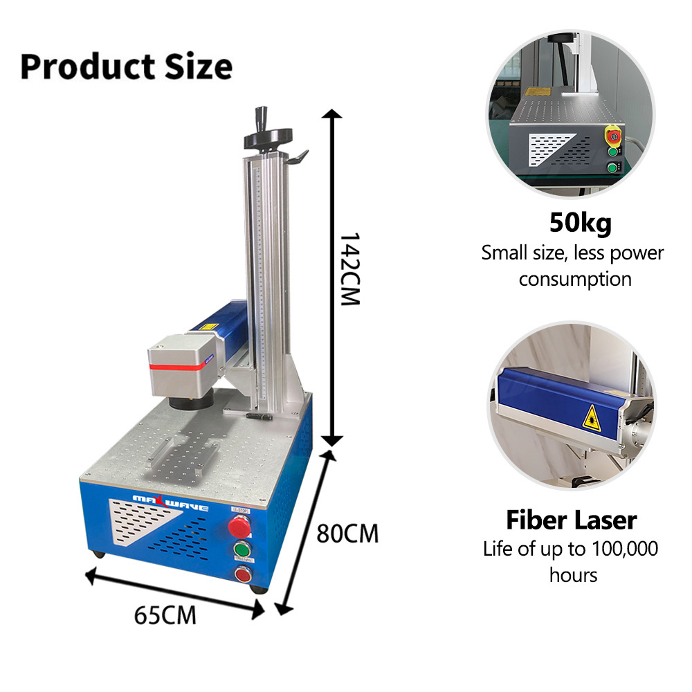 50W IPG Fiber Lazer Gravür Mak - Industrial Laser Engraver incelemesi ve fiyatı