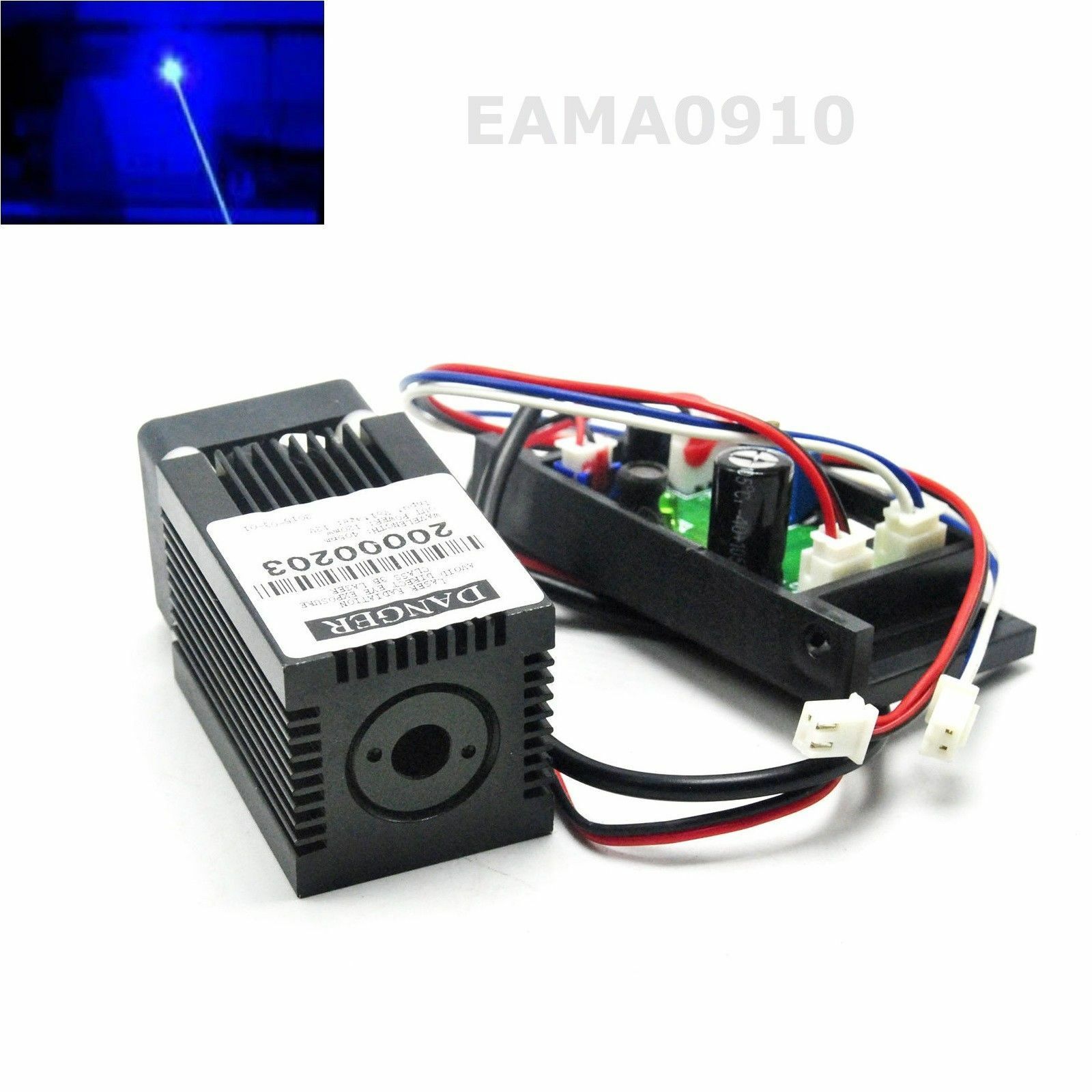 445nm 450nm 300mW 12V Mavi Nok - Diode Laser Module incelemesi ve fiyatı