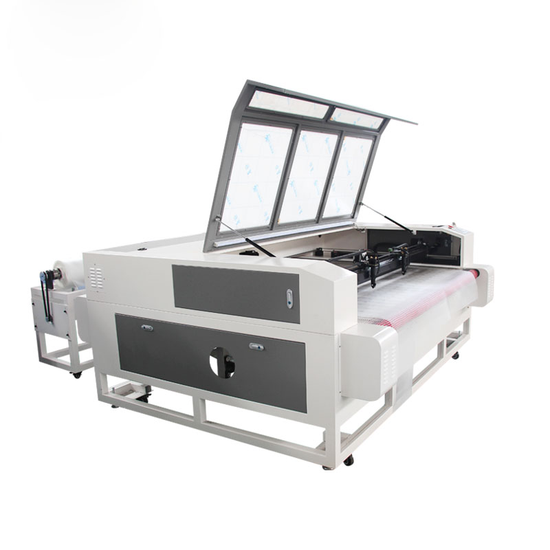 1600*1000 Otomatik Konfeksiyon - Industrial Laser Fabric Cutting Machine incelemesi ve fiyatı