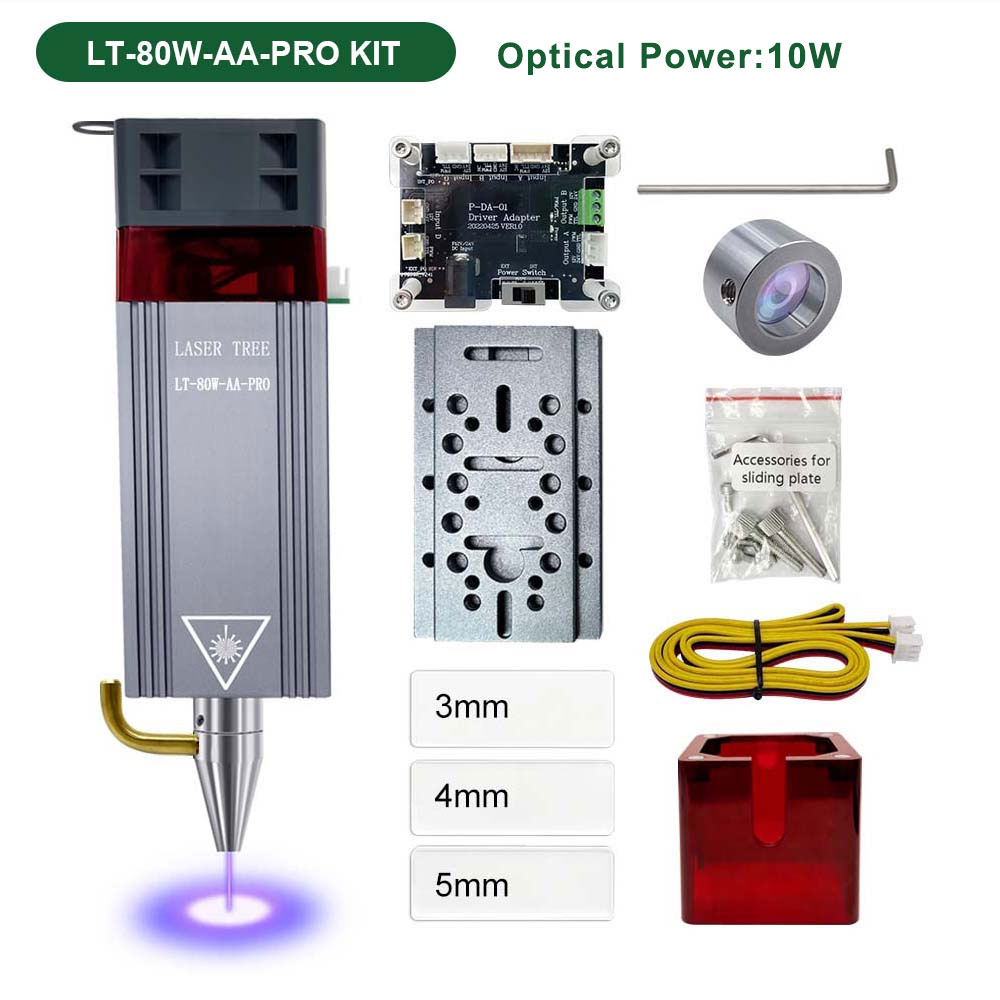 Lazer ağacı 10W optik güç 80W  - Metal Laser Cutter Head incelemesi ve fiyatı